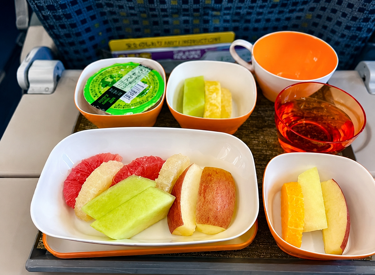 エバー航空の機内食に関する口コミ・評判