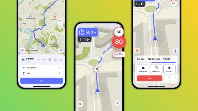 แอพแผนที่ในญี่ปุ่น