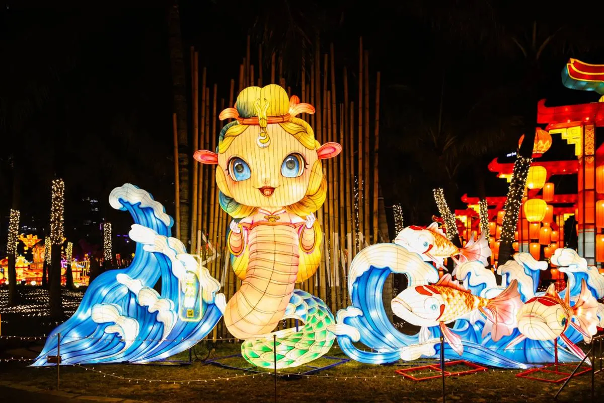 花燈深圳灣區超級燈會
