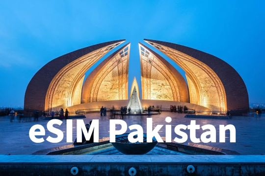Discounted Pakistan eSIM from £0.69
