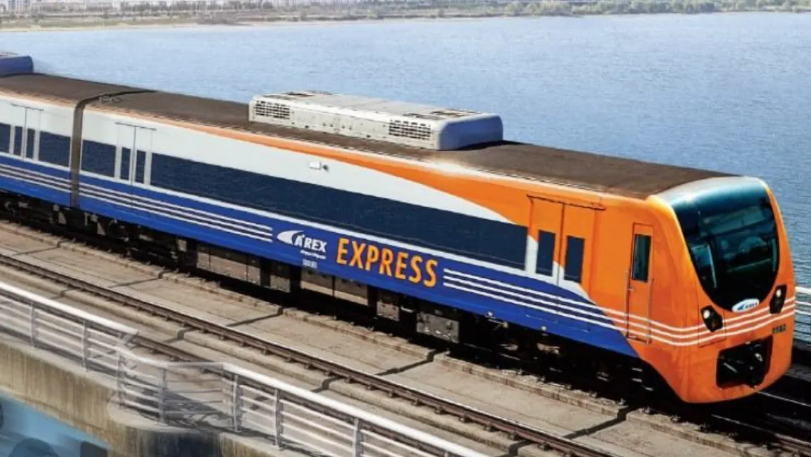 Incheon International Airport to Seoul City by AREX (Airport Railroad Express)