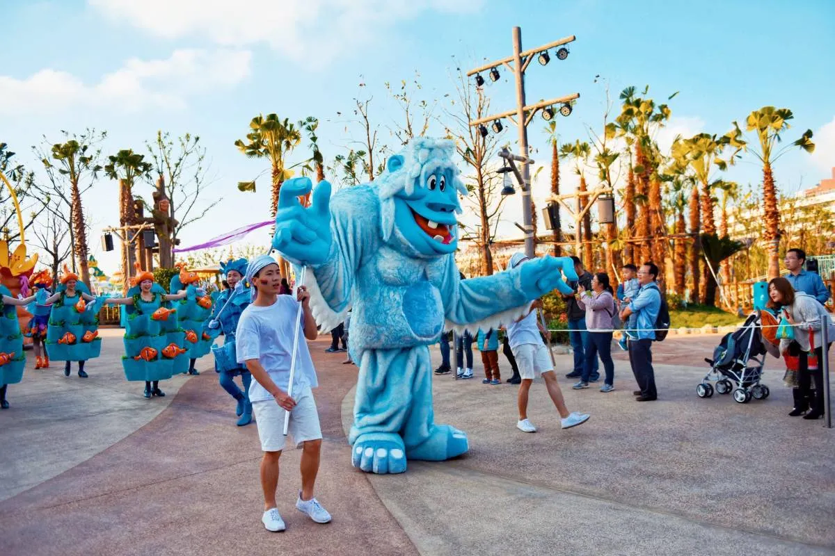 Haichang Ocean Park in Shanghai