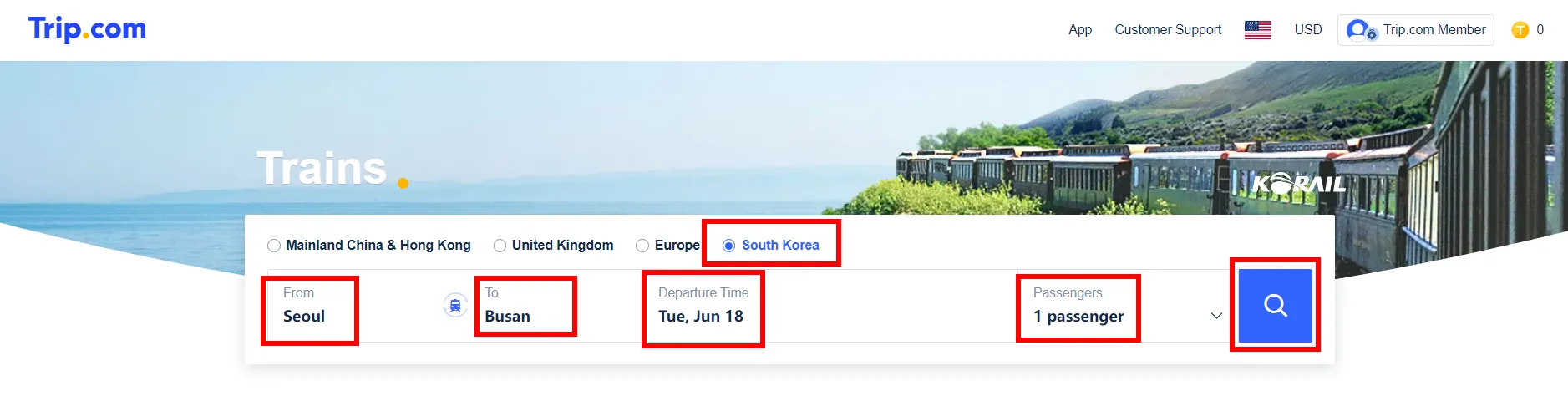 How to Book KTX Ticket Online