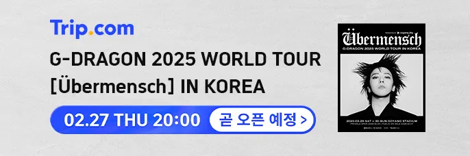 지디 콘서트 티켓 예매