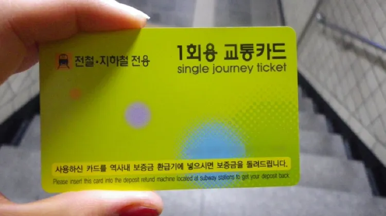 韓国で交通系カードを購入しない場合は？