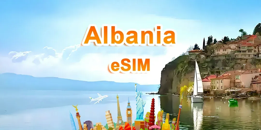 eSIM Albania desde 0,84 € al día