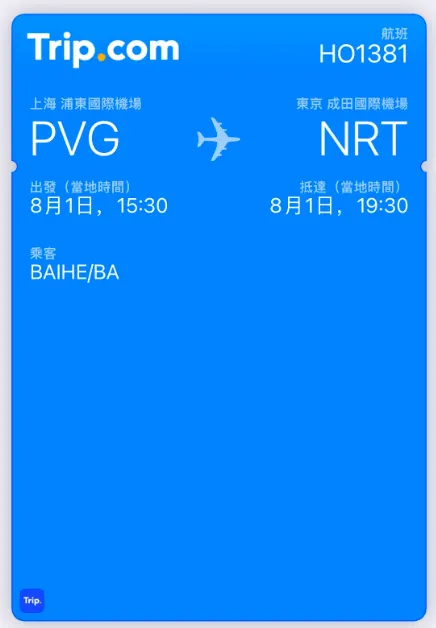 How does Trip.com E-Ticket work?