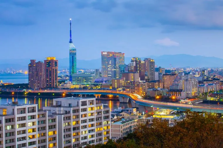 JR West popular cities: Fukuoka