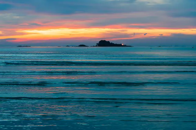 Sunset on Bintan Island. Source: Wengang Zhai / unsplash