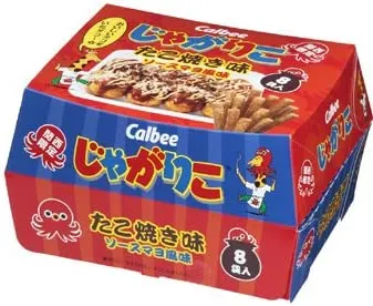 じゃがりこたこ焼き味ソースマヨ風味