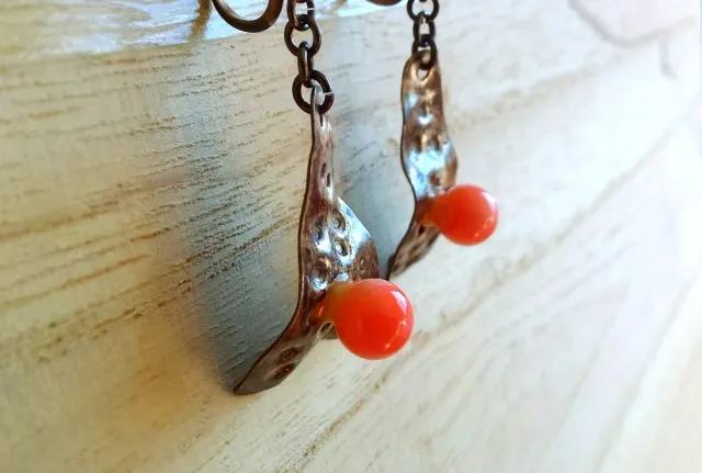 珊瑚のジュエリー