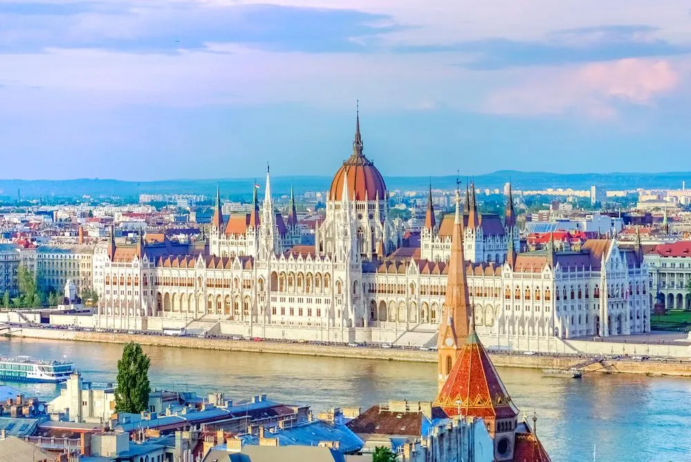 Parlamentsgebäude in Budapest
