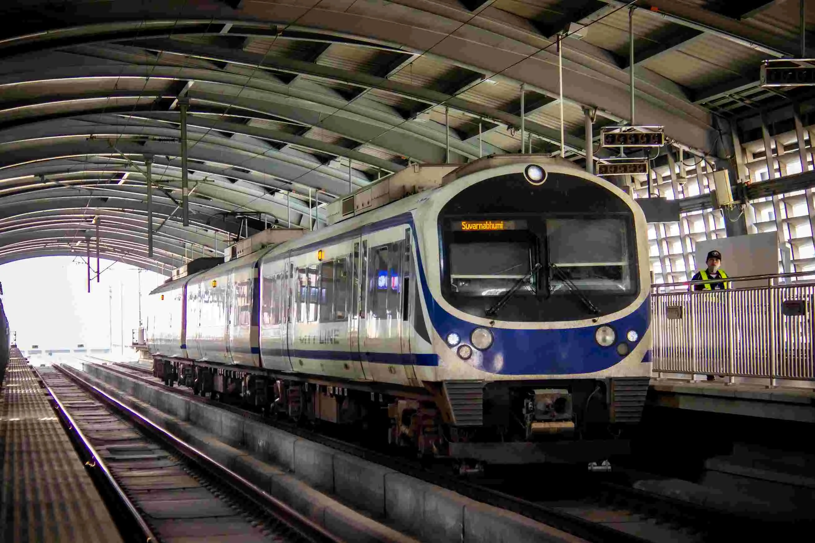 Bangkok Airport to City Centre By Train