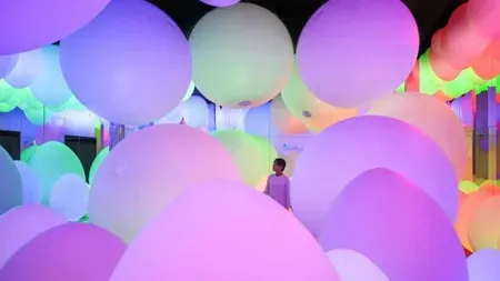 福岡景點 #6 福岡 teamLab 森林美術館