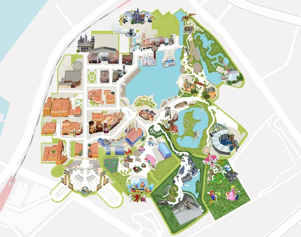 Peta Universal Studios Japan