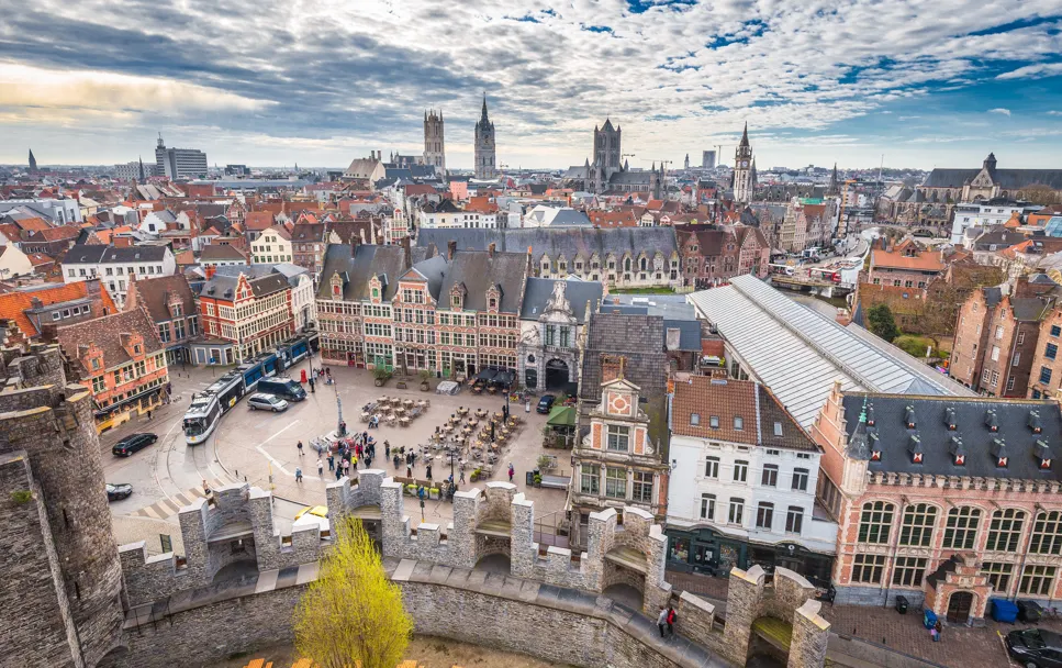 Zug nach Gent, Gravensteen