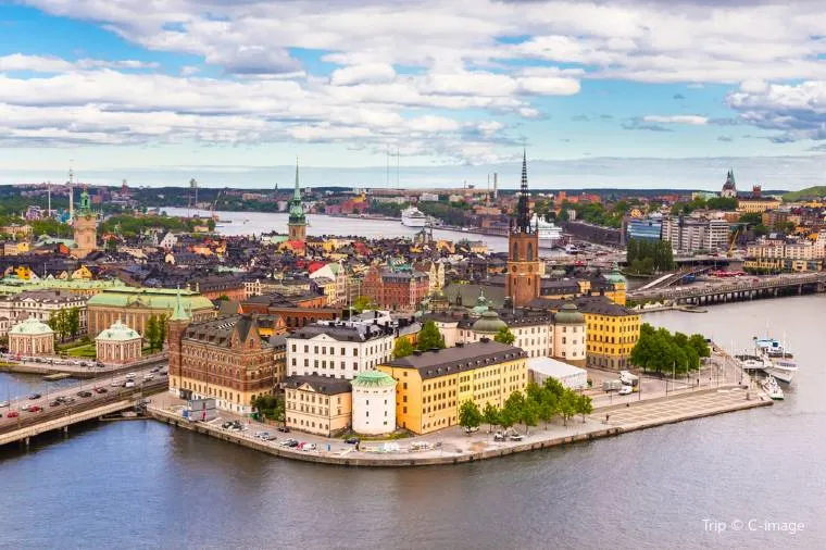 瑞典氣溫 - 斯德哥爾摩老城