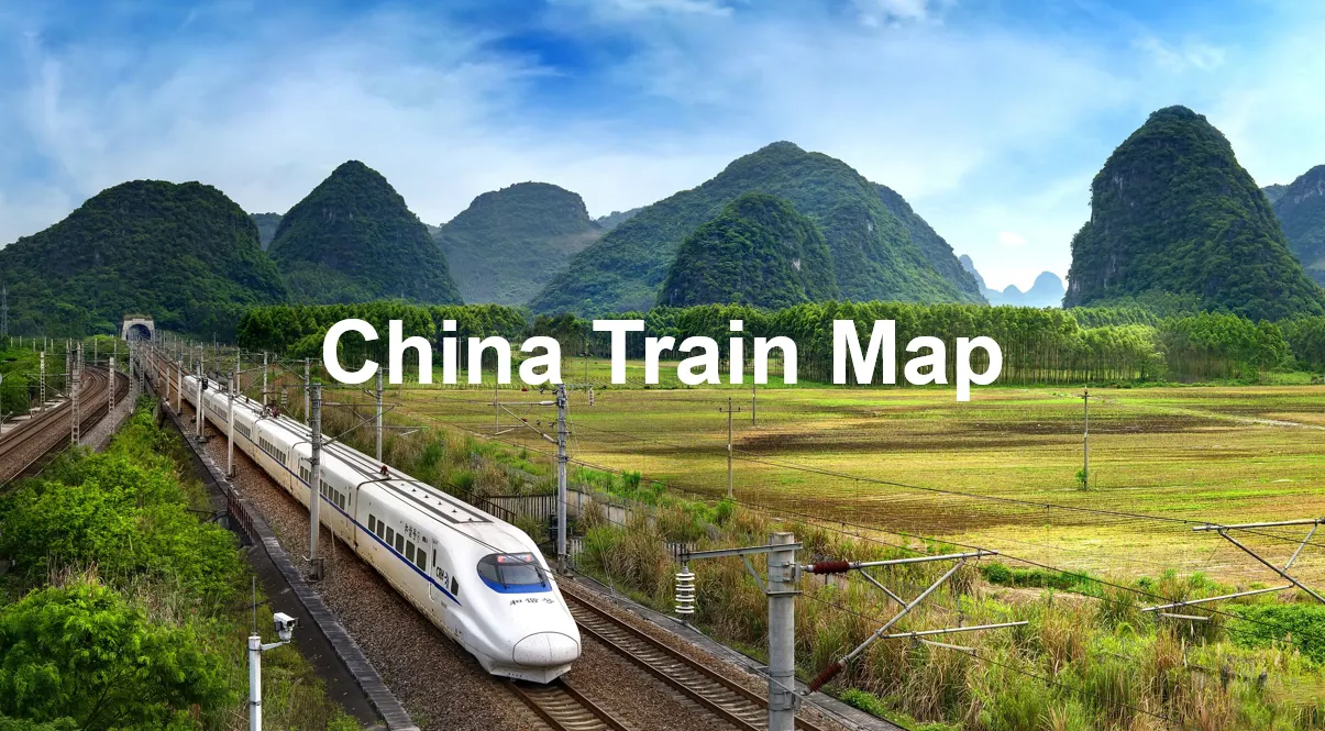 China Train Map