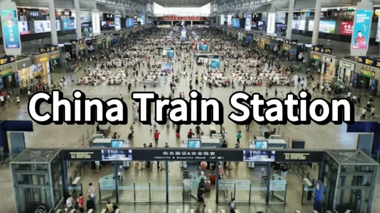 China Train Station