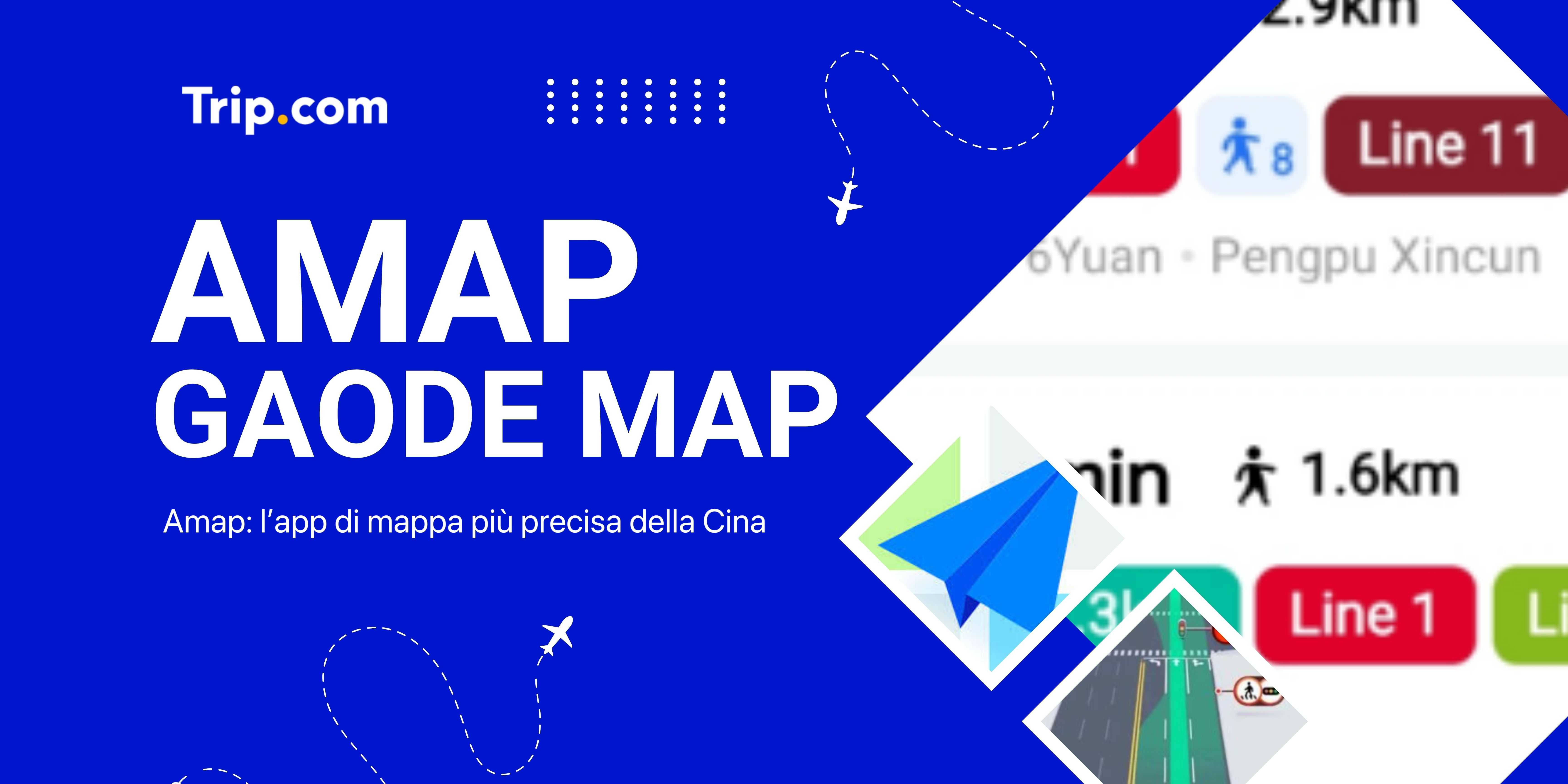 Come usare Amap (Gaode Map) per i turisti in Cina
