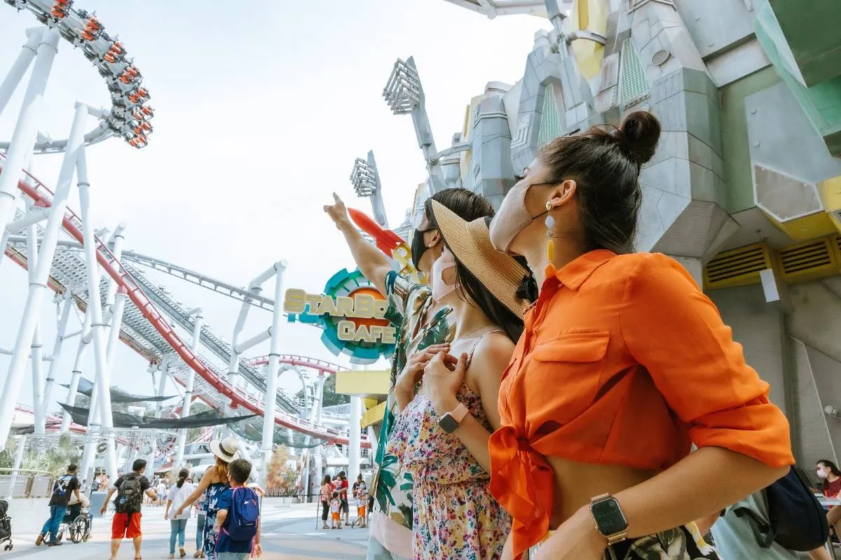 新加坡環球影城-过山车