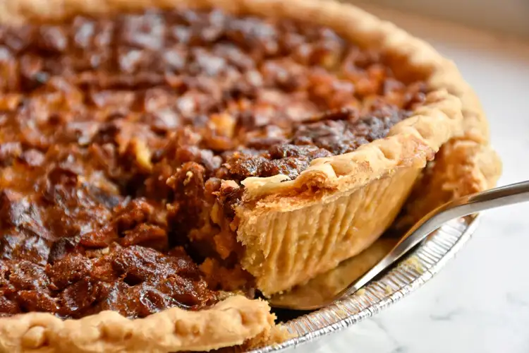 Source: Keighla Exum/ unsplash  Hear the crunch when you bite into the pecan pie!