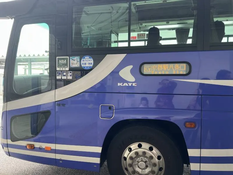 รถบัส จากสนามบินคันไซไปเกียวโต
