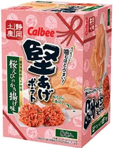 堅あげポテト駿河湾産桜えびかき揚げ味 