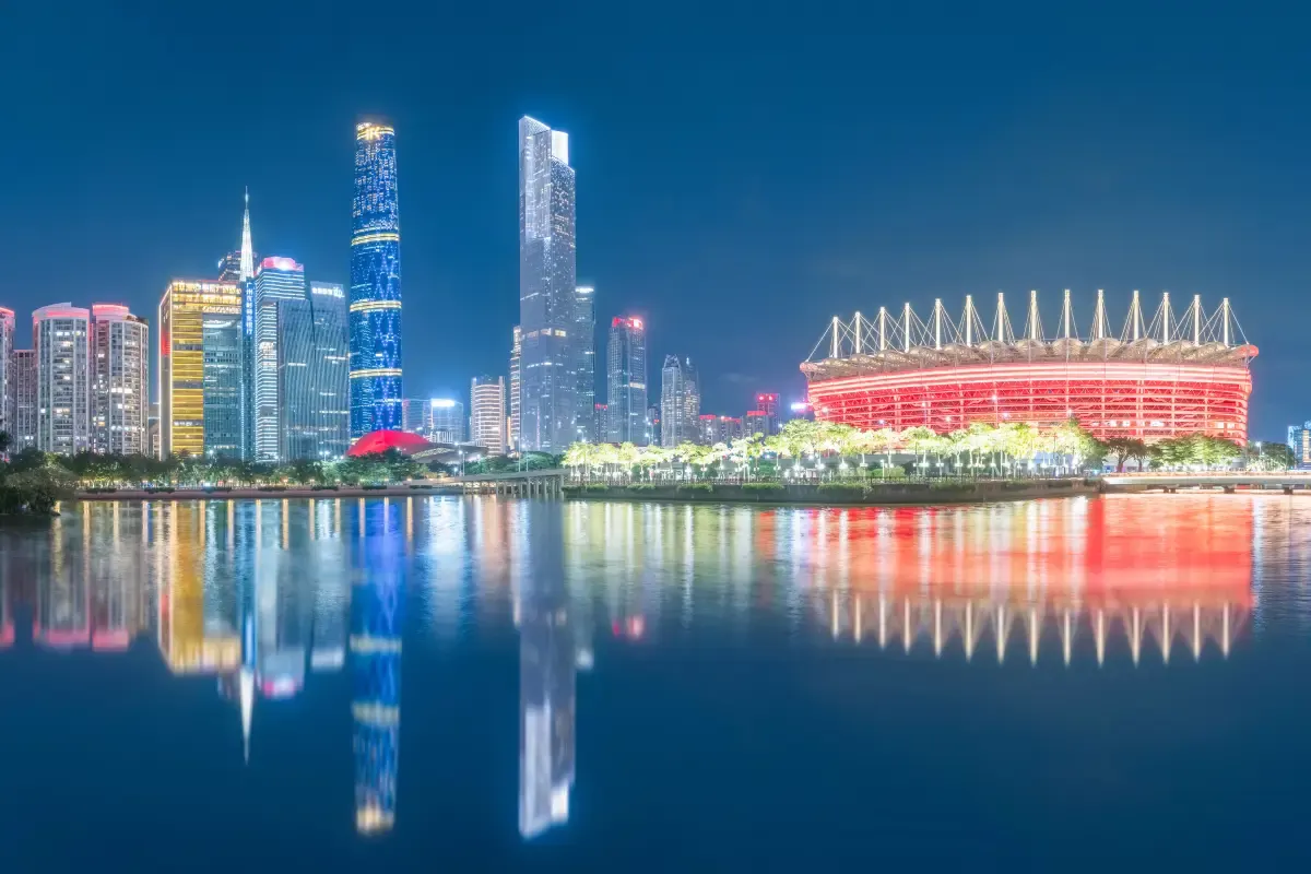 Haixinsha Island & Guangzhou Opera House