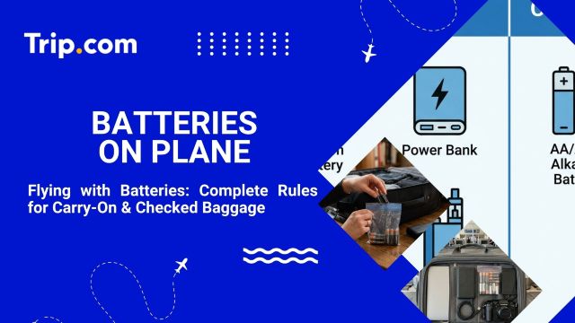 Batteries on a Plane: Flight Rules & Packing Guide | Trip.com