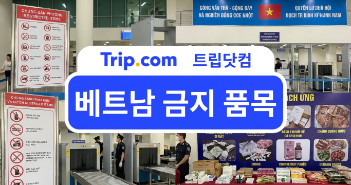 베트남 금지 품목 모르고 가져가면 곤란한 물품 체크리스트 | 트립닷컴