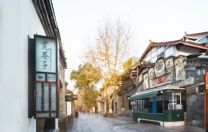 Kuanzhai Alley and Jinli Street Area