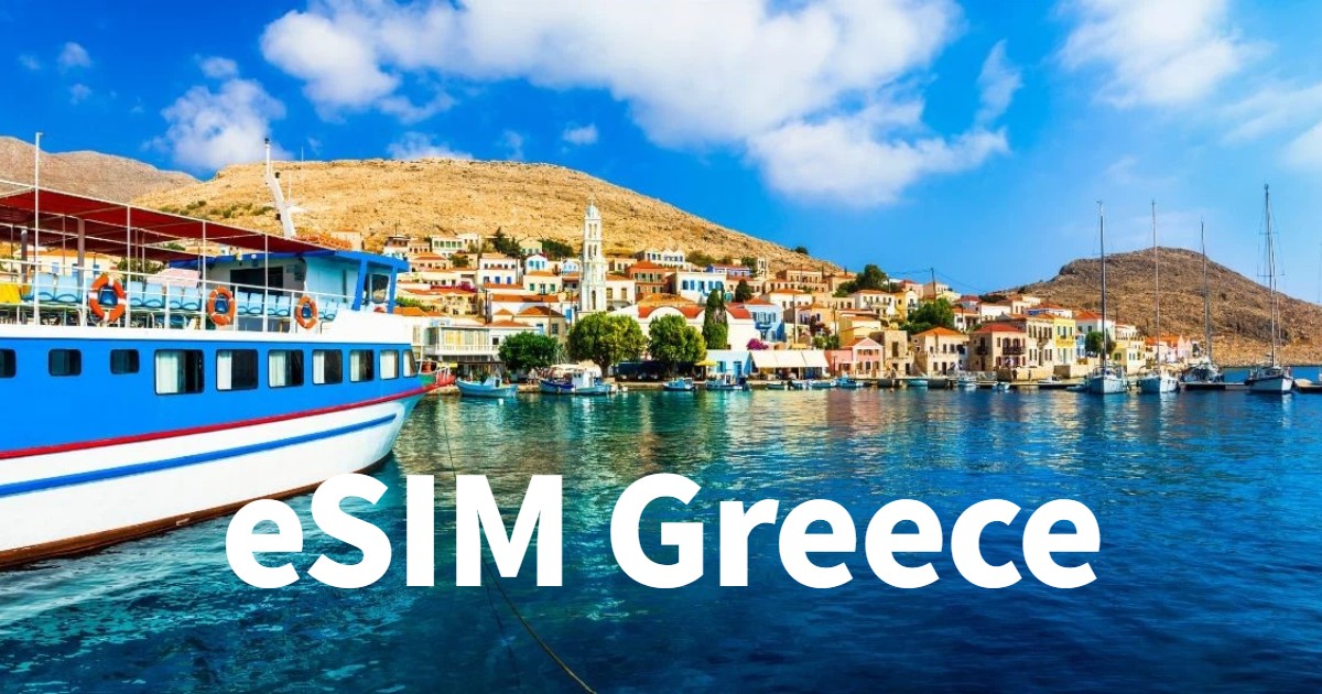 Discounted Greece eSIM from £0.72