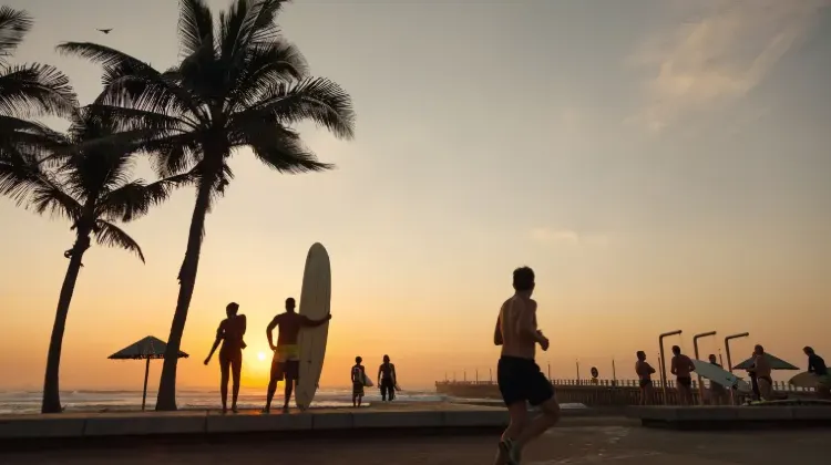 南アフリカの夜の治安