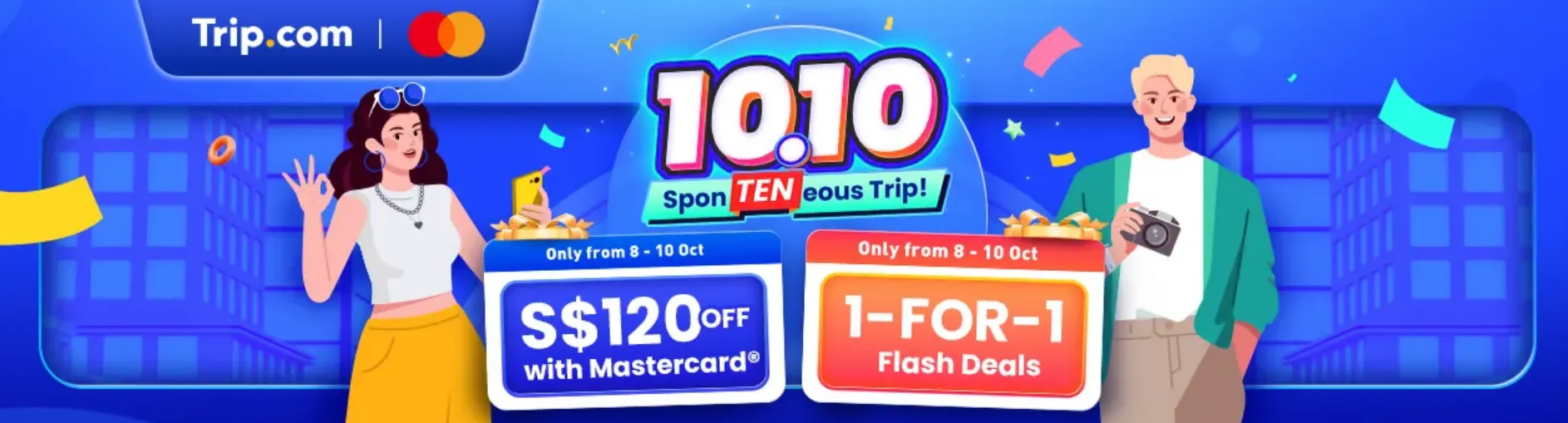 Trip.com Hotel Coupon Singapore | 10.10 Travel Promotion