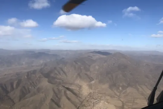 Take a helicopter tour