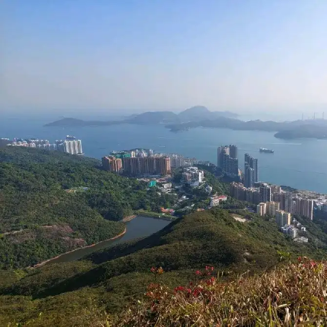 山頂風景