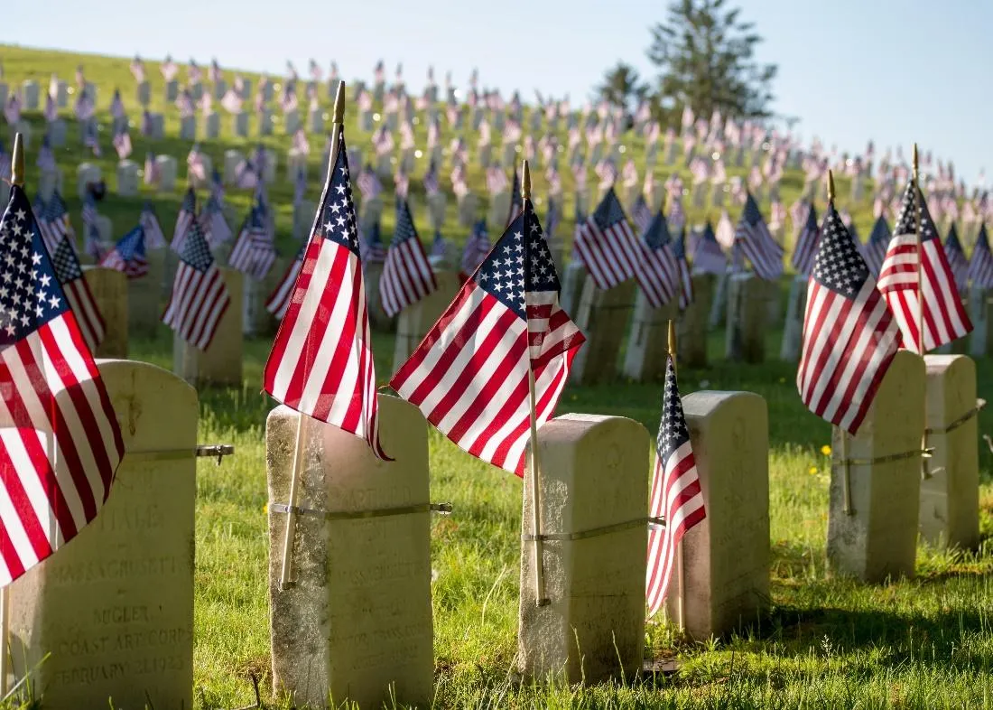 Source: Justin Casey/ unsplash Memorial Day is the day when the country honors U.S. soldiers who have died while serving in the military.