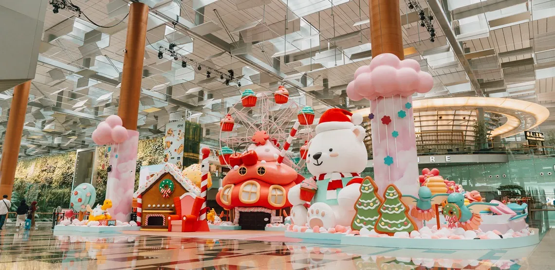 4. Explore Changi Festive Village