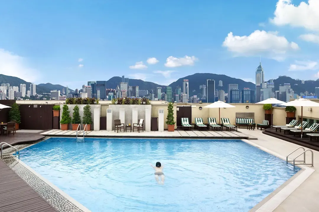 游泳池 香港海景嘉福洲際酒店優惠