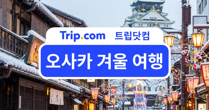 오사카 겨울 여행(AI로 생성된 이미지입니다.)