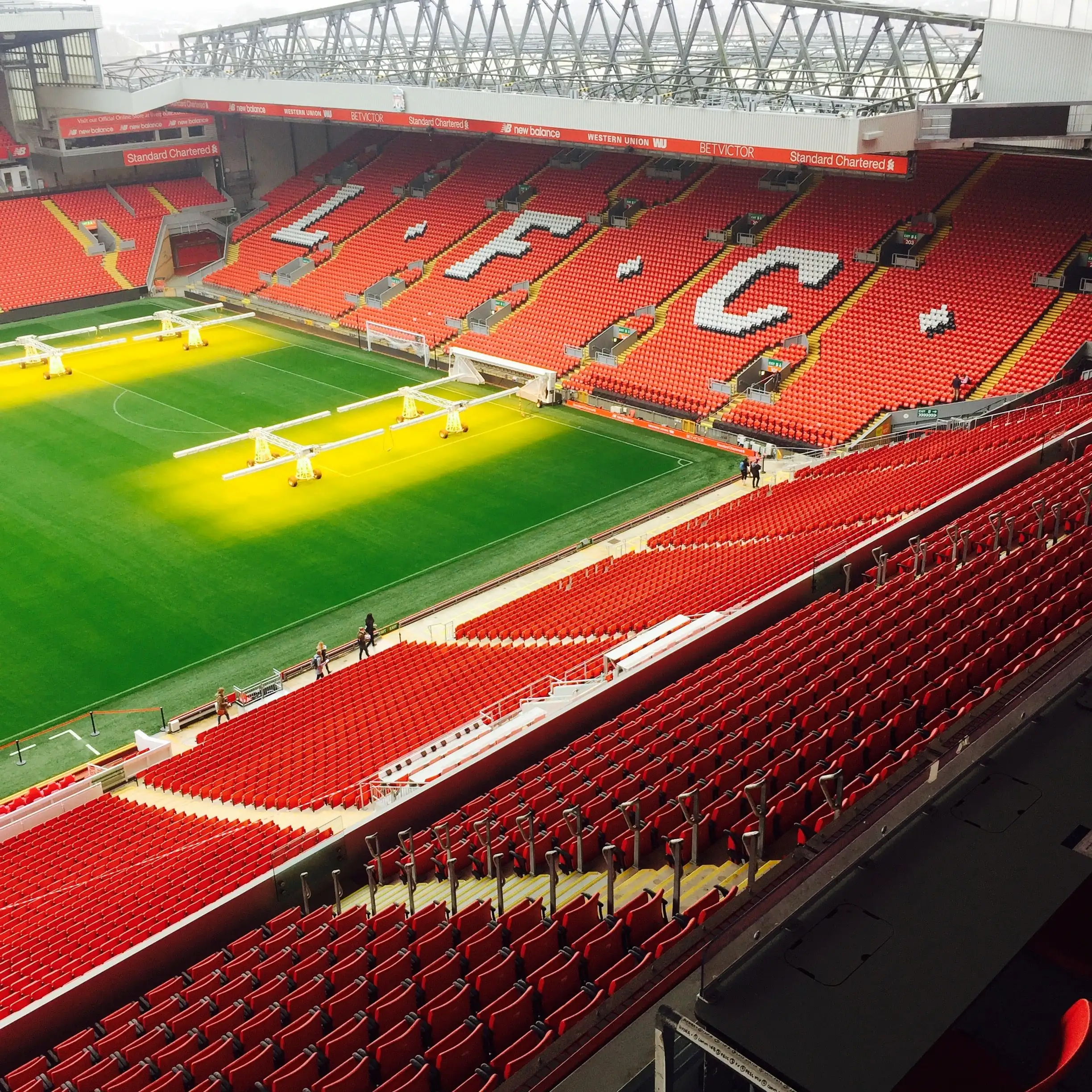 The 11 Best Places to Visit in the UK in May- Liverpool Football Club Stadium Tour