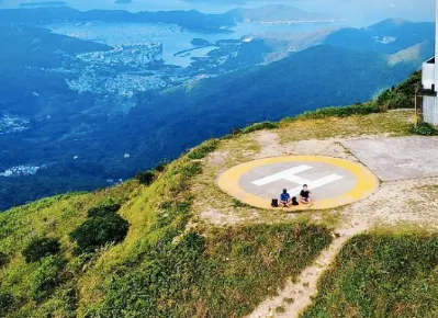 飛鵝山的直升機坪