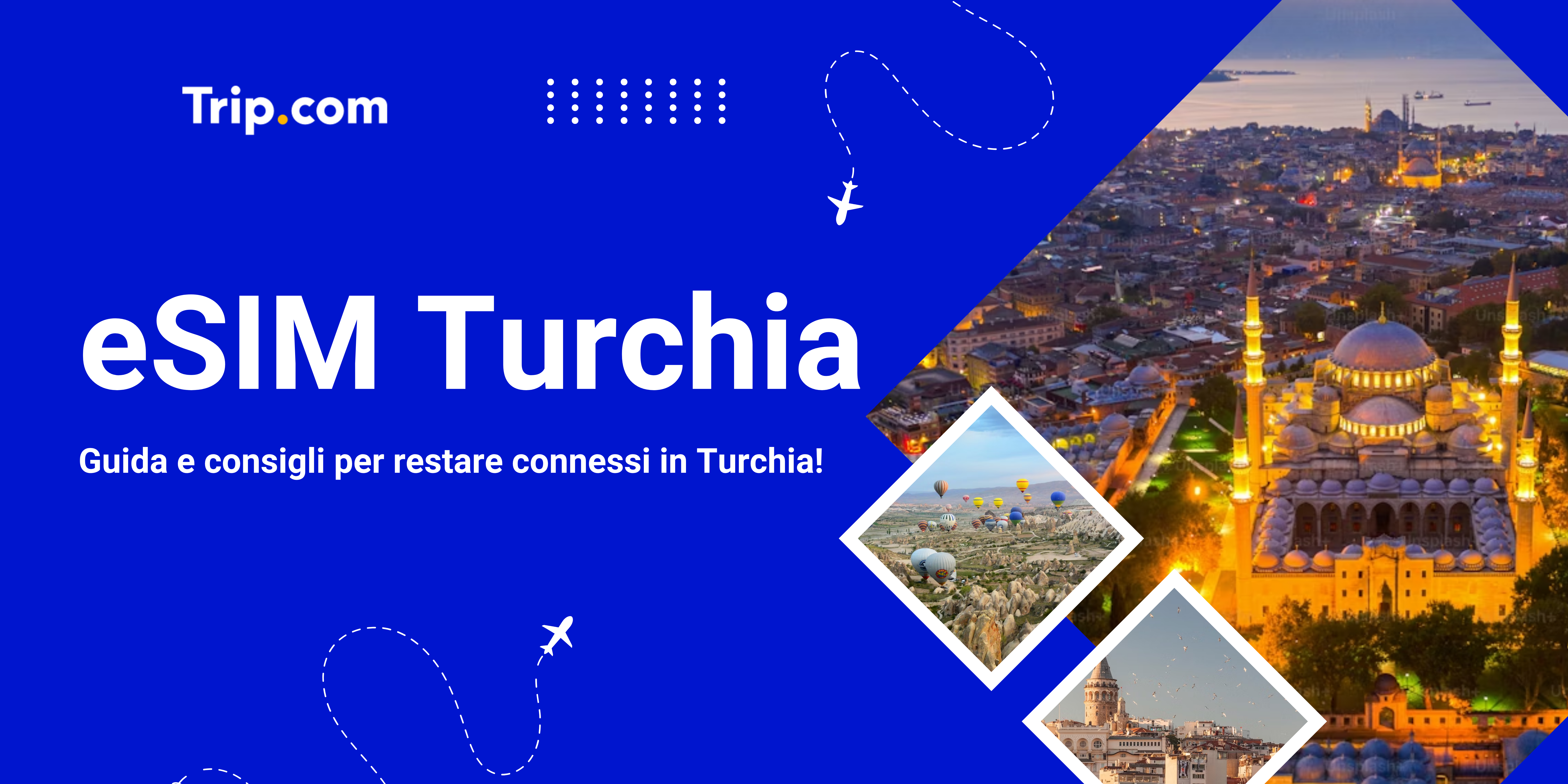 La migliore eSIM per Turchia da 0,24 €