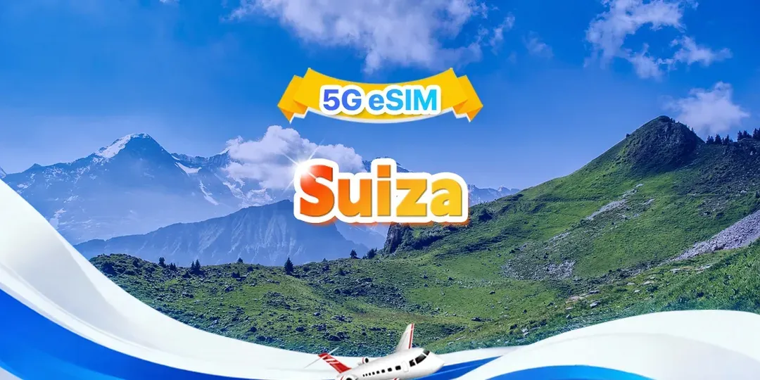 eSIM Suiza desde 0,59 € al día