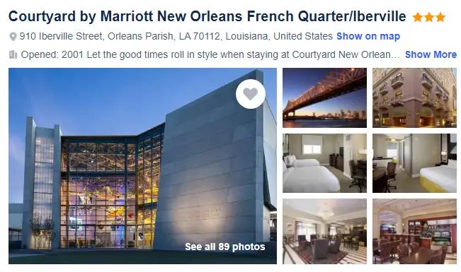 Courtyard by Marriott New Orleans French Quarter/Iberville