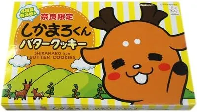 三楽洞「奈良しかまろくんプリントクッキー」