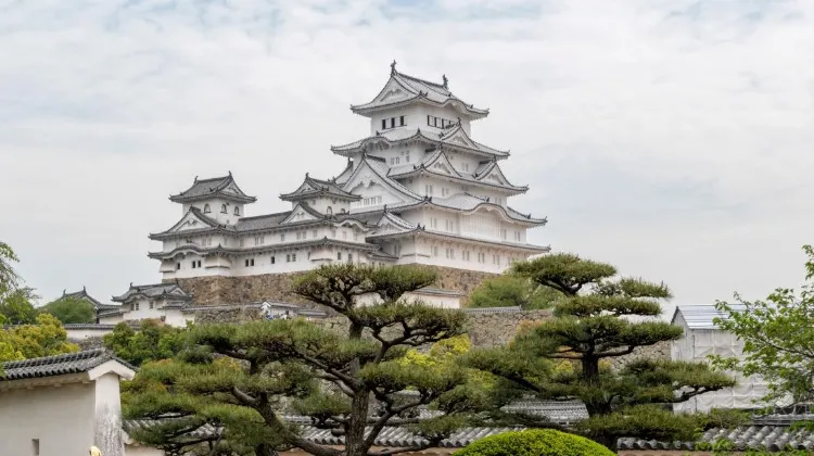 Himeji Castle is a rare Japanese castle that has been preserved through the centuries.