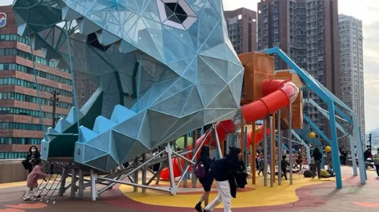 親子好去處「室外免費遊樂場」＃2 新城市廣場恐龍公園