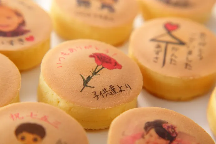 12.秋芳堂のオリジナル饅頭